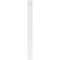 Ekena Millwork Plain PVC Pilaster w/Standard Capital & Base, 8"W x 96"H x 2"P PILP08X096SM01-2 - alternate 5